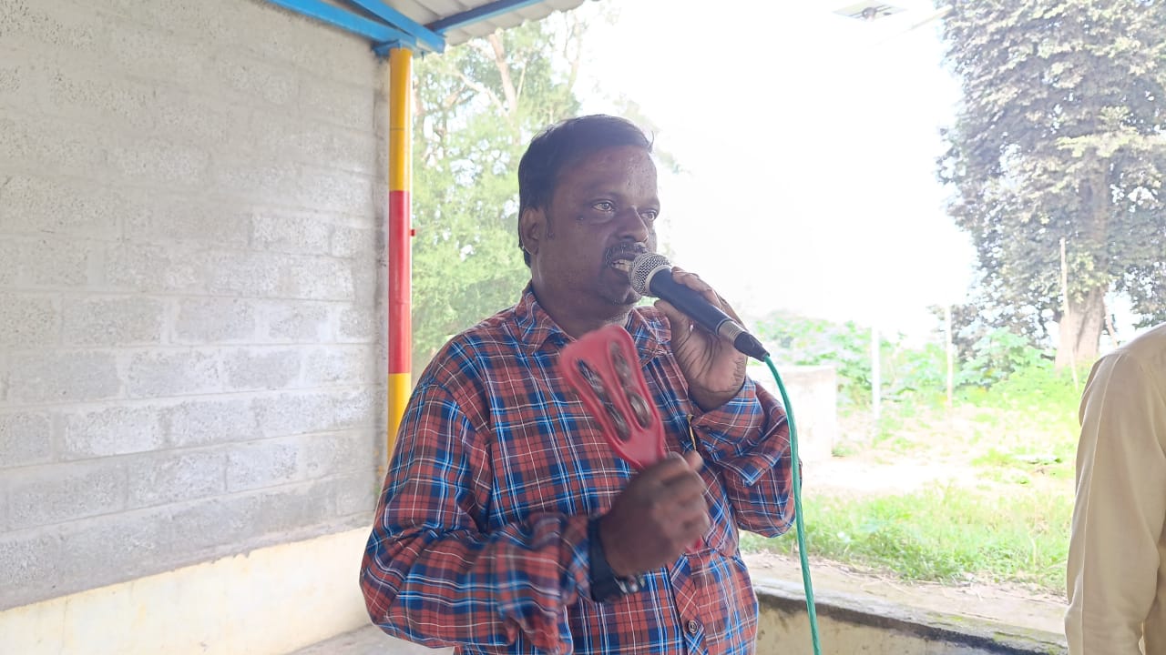 Inauguration ceremony of the new branch of the World Tamil Village Artists Association, Tirupattur East District