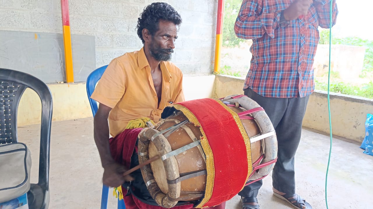 Inauguration ceremony of the new branch of the World Tamil Village Artists Association, Tirupattur East District